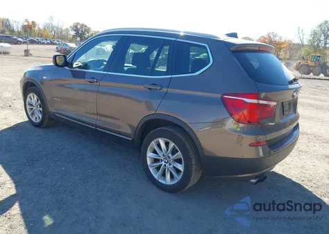 2013 BMW X3 xDrive28I from USA, damaged, VIN 5UXWX9C55D0A13707